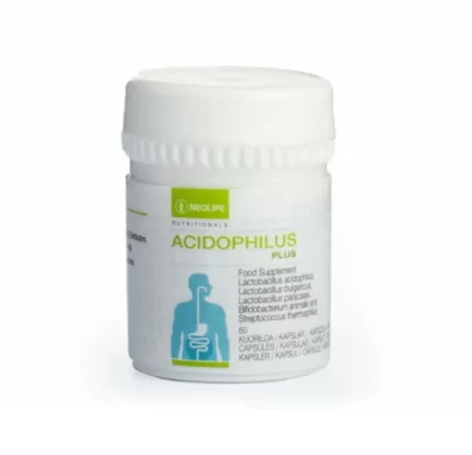 NEOLIFE „Acidophilus Plus” Gerosios bakterijos, 60 kapsulių