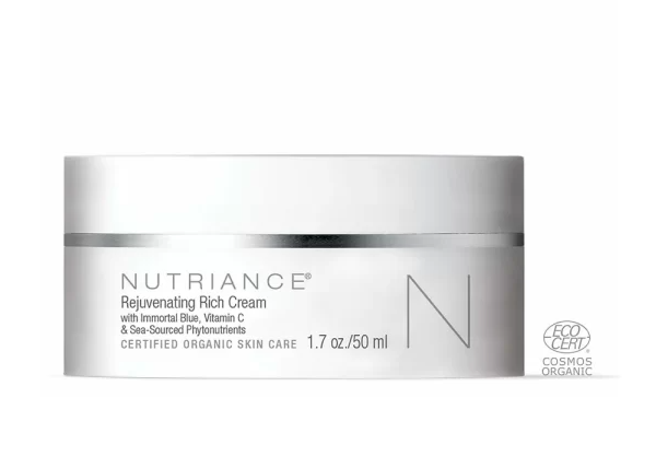 NUTRIANCE ORGANIC „Rejuvenating Rich Cream“ Sodrus maitinamasis kremas (visiems odos tipams), 50ml